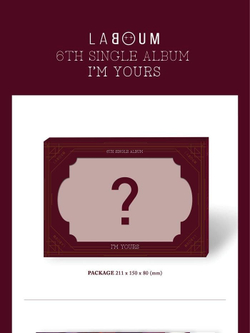 Альбом Laboum - I'm Yours 6th Single Album