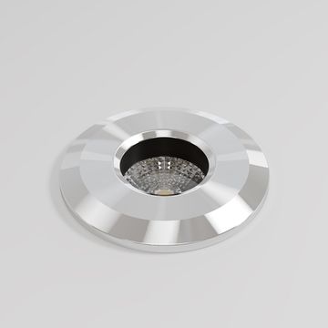 Встраиваемый светильник 1Вт 3000K O044DL-L1S3K3 серебро Flash Outdoor Мaytoni