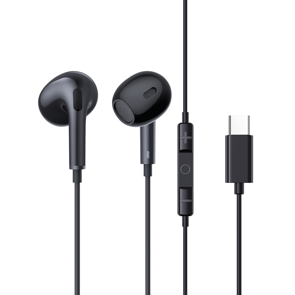 Наушники Baseus Encok CZ17 Semi-In-Ear Wired Earphones - Cluster Black