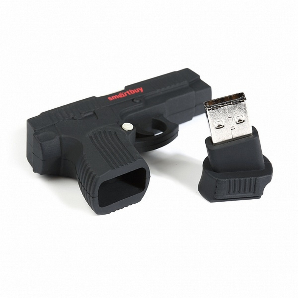 USB накопитель 32GB Smartbuy Wild Series"Пистолет" USB 2.0