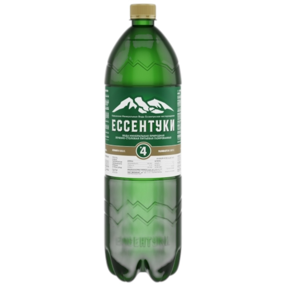 Вода Ессентуки №4 газированная, PET 1 л.
