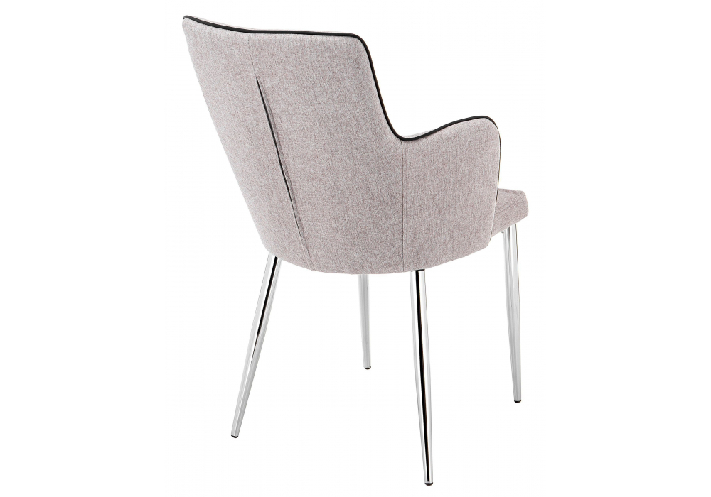 Стул на металлокаркасе Woodville Benza beige fabric