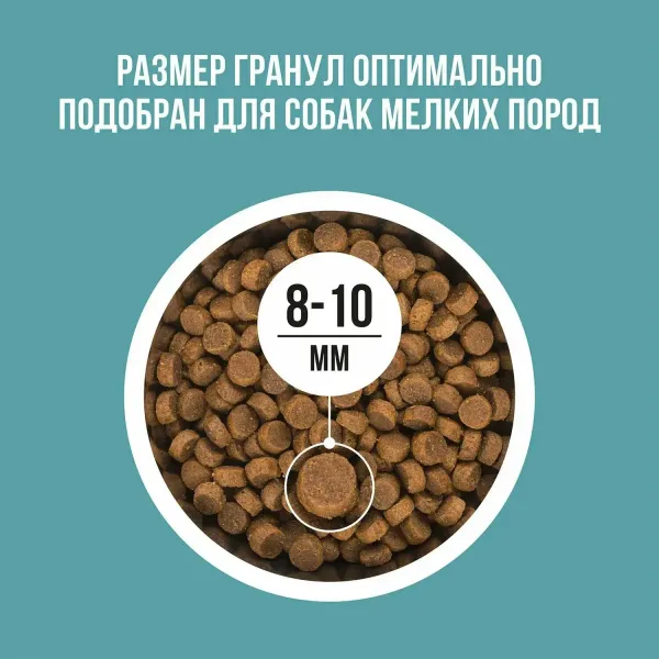 Уценка! Повр.упак. / Сухой корм BOWL WOW для собак мелких пород с индейкой, рисом и розмарином