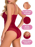 Боди кружевное