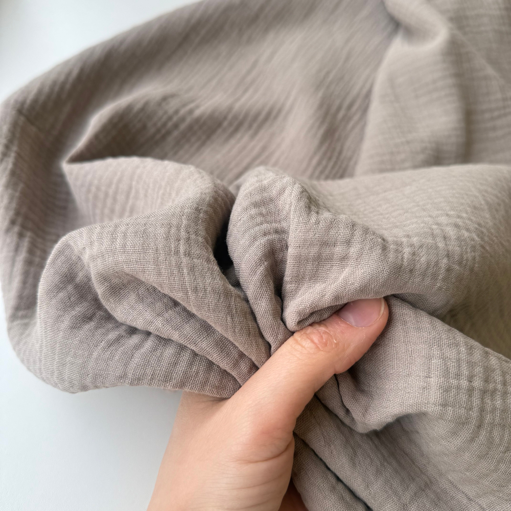 Муслин Серо-кофейный