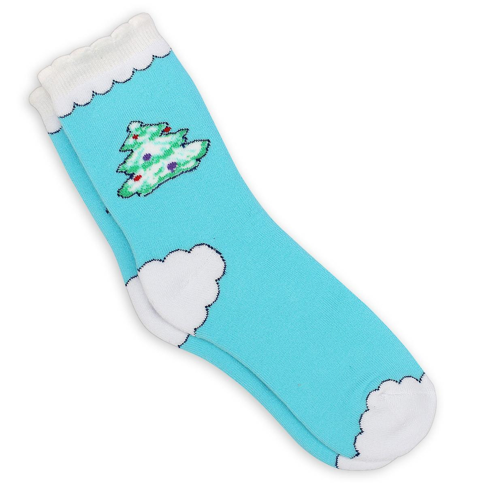 Носки для мальчиков С183 18р. голубой, 1 шт.