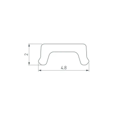 Экран ARH-MICRO-0607-2000 OPAL (Arlight, Пластик) 037442