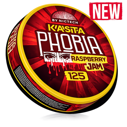KASTA PHOBIA RASPBERRY JAM (125 МГ) - МАЛИНОВЫЙ ДЖЕМ