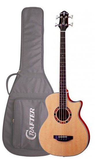 Бас-гитара акустическая CRAFTER GAB-21 S /N Чехол