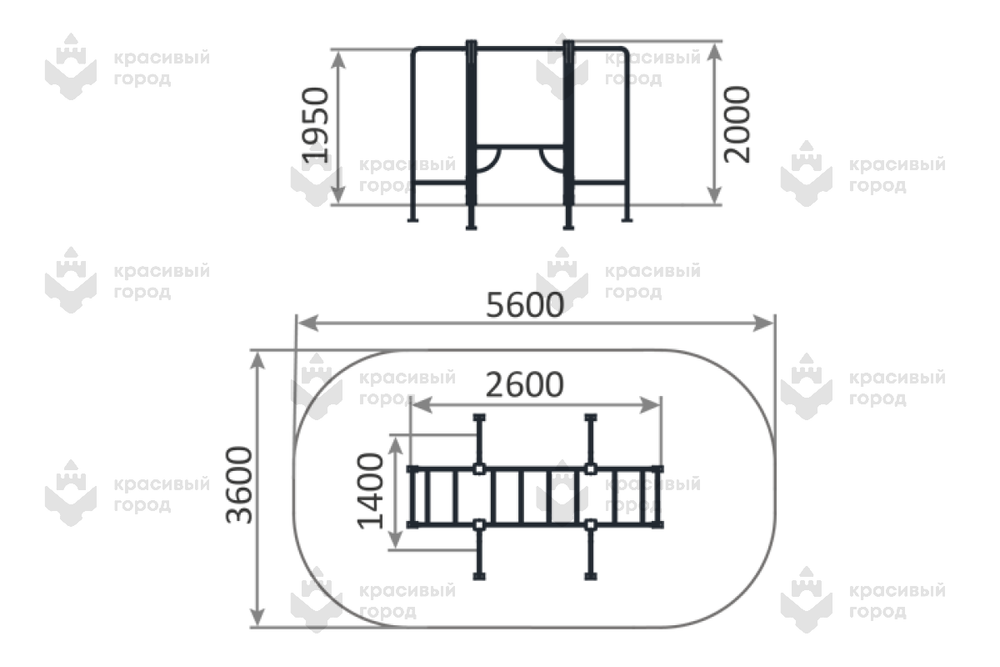 Детский рукоход Кенга