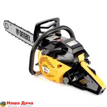 Пила цепная бензиновая DGS-5820, шина 50 см, 58 см3, 4,1 л.с., шаг 0,325, паз 1,5 мм, 76 звеньев Denzel