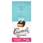 Cocomels, Squares, карамель с кокосовым кремом в 70% темном шоколаде, морская соль, 15 единиц по 28 г (1 унция)