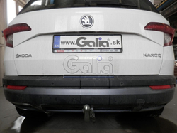 Фаркоп оцинкованный Galia S119C для Skoda Karoq 2018-, Seat Ateca 2016-(паспорт и сертификат в комплекте)(без электрики)