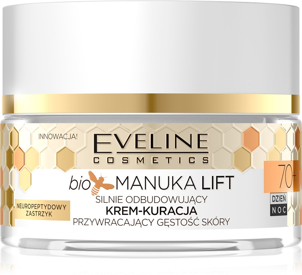 Eveline Cosmetics Bio Manuka - питательный регенерирующий крем 70+ /   50  ml  / GTIN 5901761988758