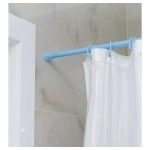Карниз для ванной комнаты 280см сборный (голубой)