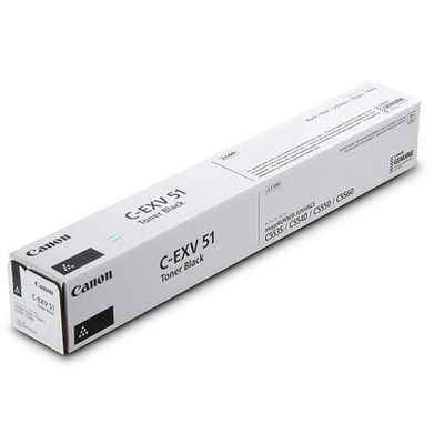 Тонер-картридж CANON C-EXV51 BK (0481C002) чёрный