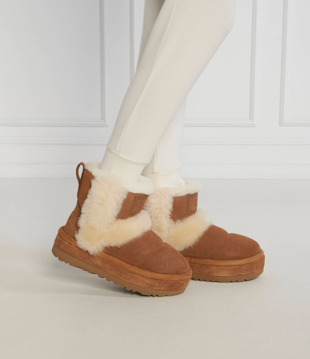 Кожаные угли classic chillapeak UGG - коричневый(1144046)