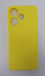 Накладка Infinix Hot 30 желтый Soft Case Zibelino