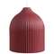 Свеча декоративная бордового цвета Edge 10,5 см