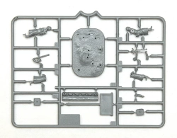 Немецкий 81-мм миномёт с расчётом 1941-1945 (зима)