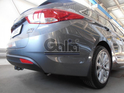 Фаркоп оцинкованный Galia H085A для Hyundai i40 седан/универсал 2012-(паспорт и сертификат в комплекте)(без электрики)