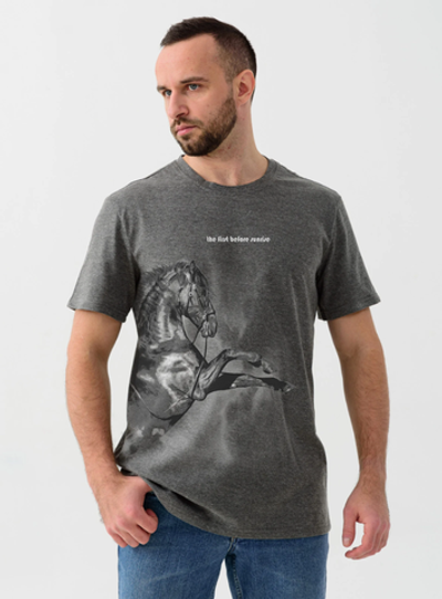 Футболка мужская "Перед восходом" (Оптима)