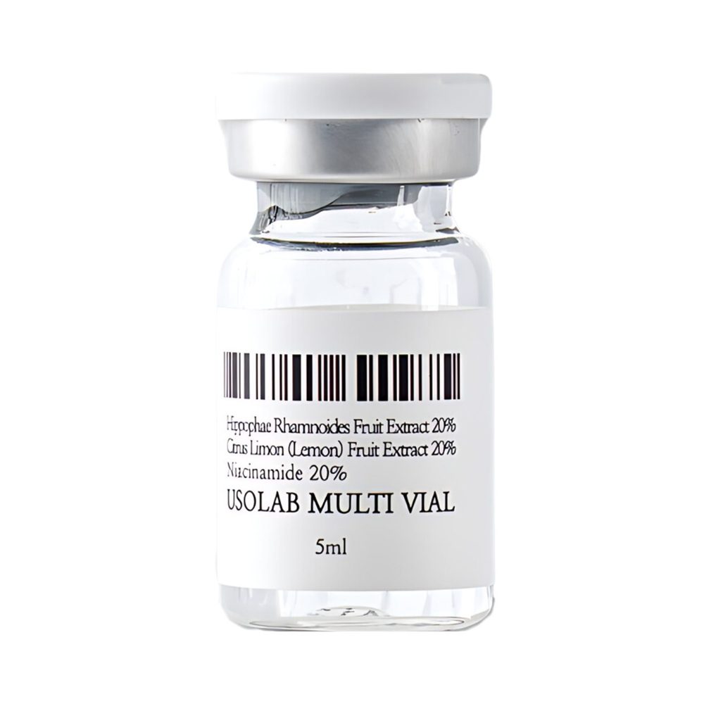 Usolab Курс высокоактивных концентрированных ампул 20% ниацинамида | Multi Vial, 5 мл х 10 шт