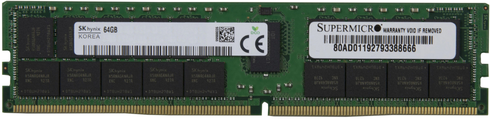 Модуль памяти DDR4 64GB Supermicro MEM-DR464MC-ER32