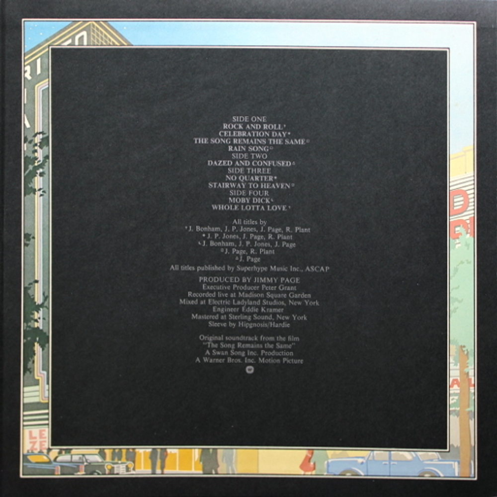 Led Zeppelin / The Song Remains The Same (2LP)