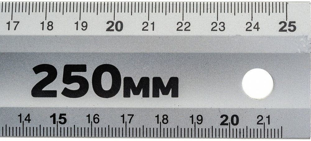 Угольник алюминиевый Центроинструмент 0425, 250 мм