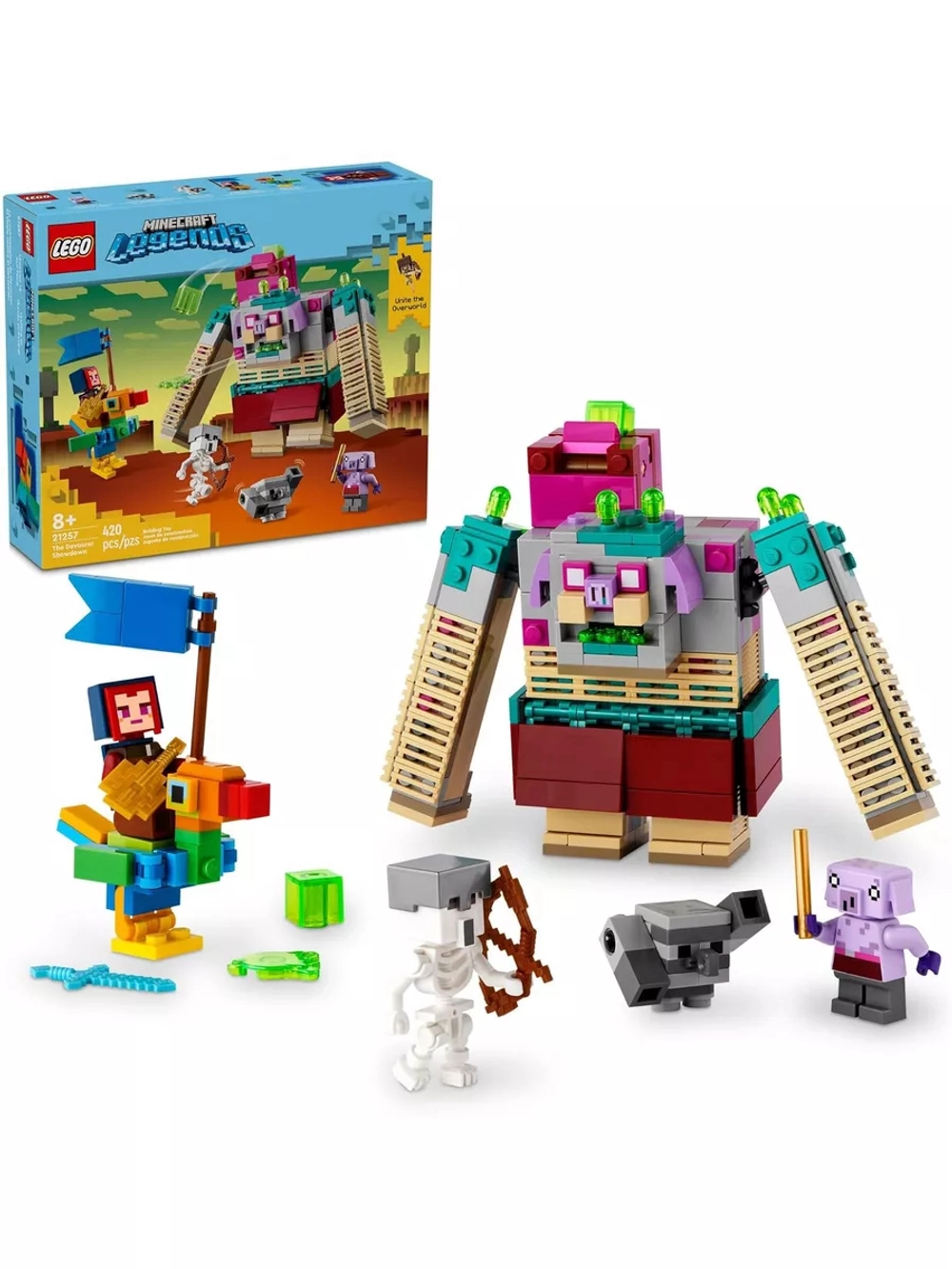 Лего Майнкрафт Столкновение с Пожирателем Lego Minecraft