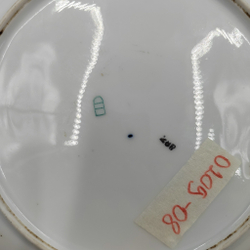 Антикварная фарфоровая тарелка с аллегорическим сюжетом. Вена. Конец XIX в.