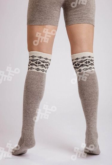 Гольфы из 100% монгольской шерсти