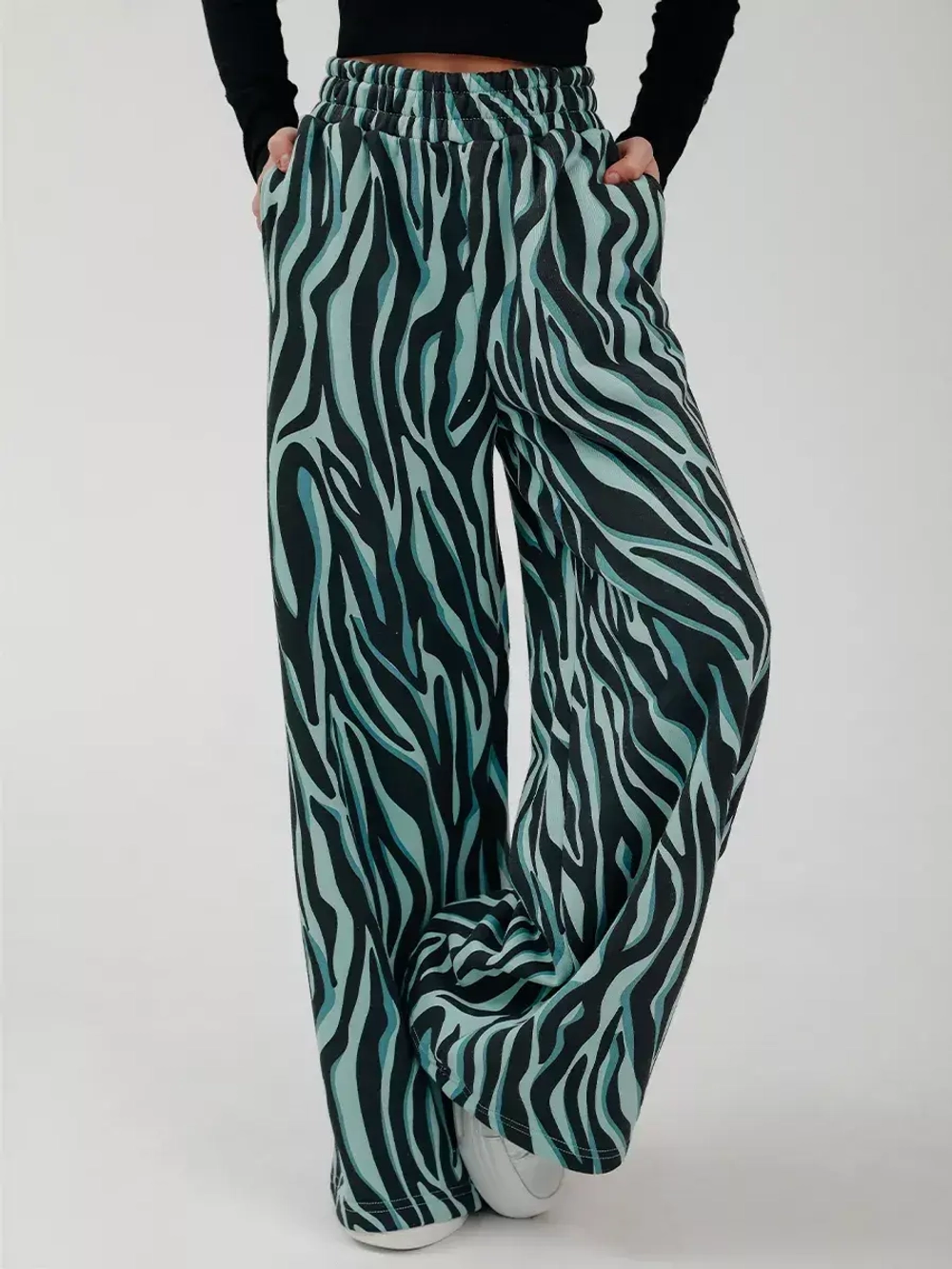 Брюки детские летние палаццо штаны