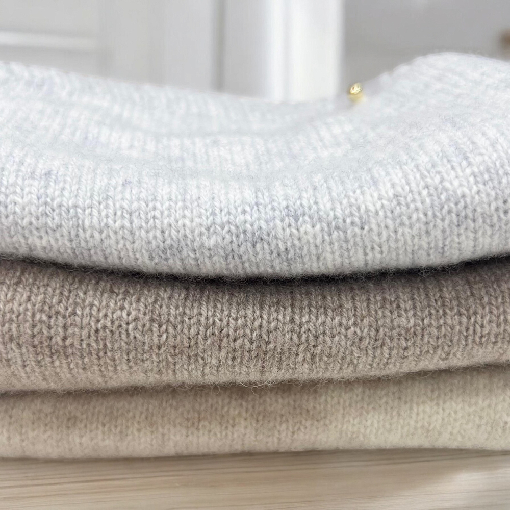 2097 Джемпер из шерсти мериноса и кашемира "Шелти"