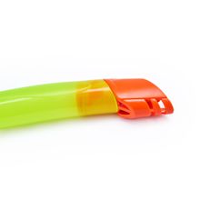 Трубка плавательная SALVAS Flash Sr Snorkel DA302C0GGSTS, размер взрослый
