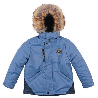 Комплект зимний д/мальчика р.134, джинса (Rusland) А 22-22