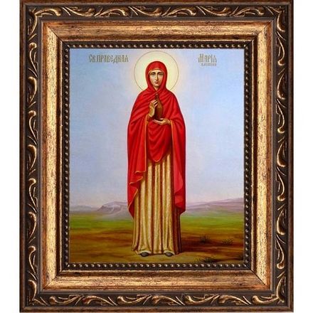 Мария Клеопова, Иаковлева, Иосиева, мироносица. Икона на холсте.
