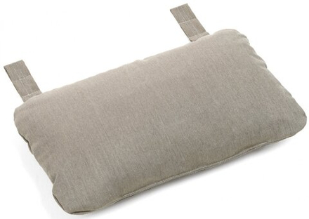 Лаунж-кресло пластиковое с подушкой, Nardi Net Lounge, белый, серый