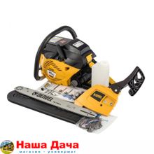 Пила цепная бензиновая DGS-4516, шина 40 см, 45см3, 3,0 л.с., шаг 3/8, паз 1,3 мм, 57 зв// Denzel