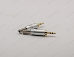 Mini Jack 3,5 mm с наружной резьбой (Серебристый)