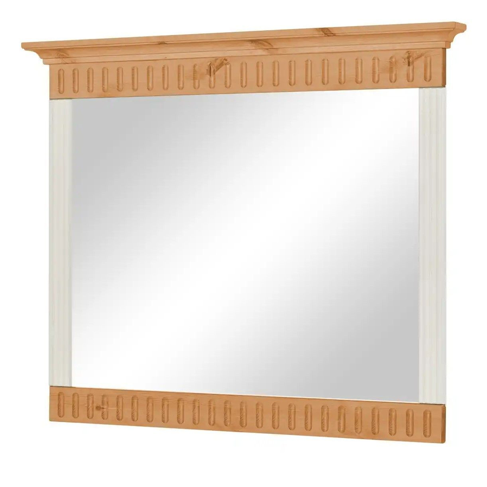 Зеркало Хельсинки в прихожую в деревянной раме