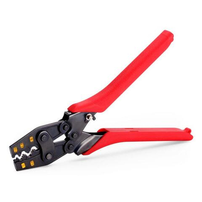 Пресс-клещи ПК-16у серия ПРОФИ (кримпер) для опрессовки неизолированных наконечников усиленные (КВТ)