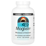 Source Naturals, Magtein®, L-треонат магния, 180 капсул