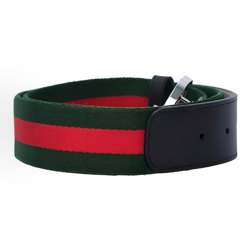 Ремень Gucci Interlocking G Black Red Belt