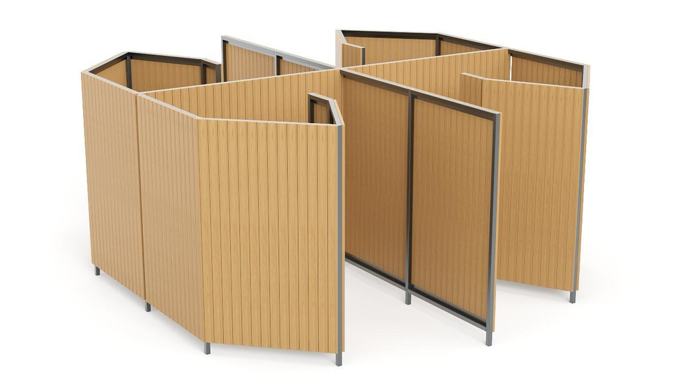 Раздевалка Шестиугольник SK00271