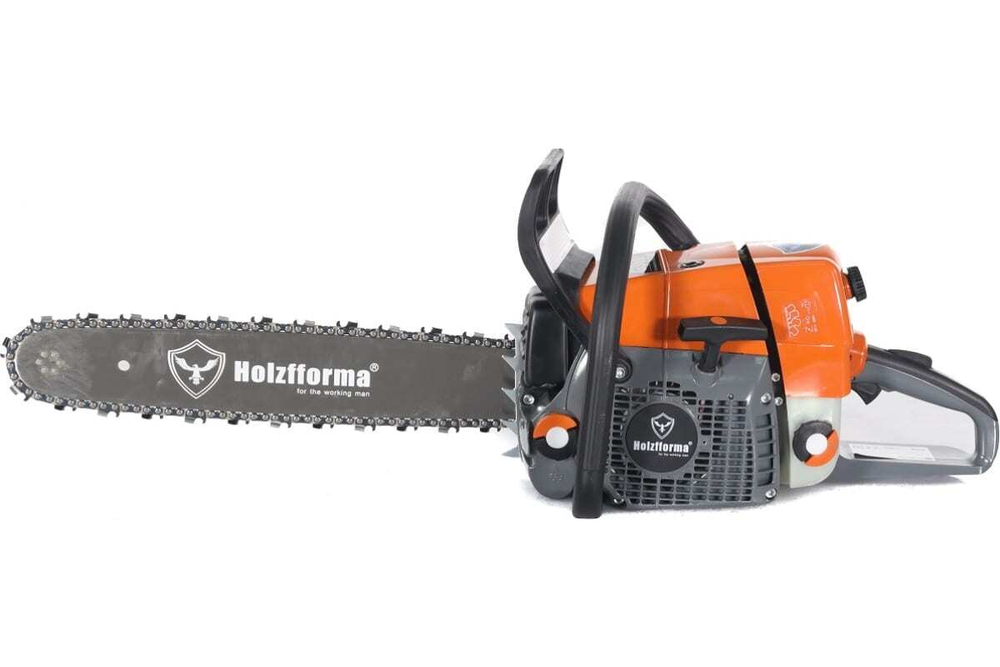 Бензопила G366 шина 45 см Holzfforma (59 см³., 4.6 л.с.(3.4 кВт), 18″(45 см), 3/8″, 1.6 мм., 66 звеньев)