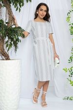 Платье Европейский шик (светло-серое) П13243-19М LT Collection