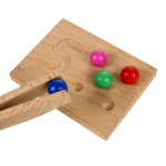 Развивающая игрушка деревянная Шарики, коробка C-41666