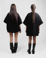 Футболка Unisex Wide T-shirt Puffered Black M